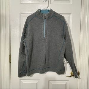 New Tommy Bahama Flipshore Reversible Pullover Sweater Men's M.